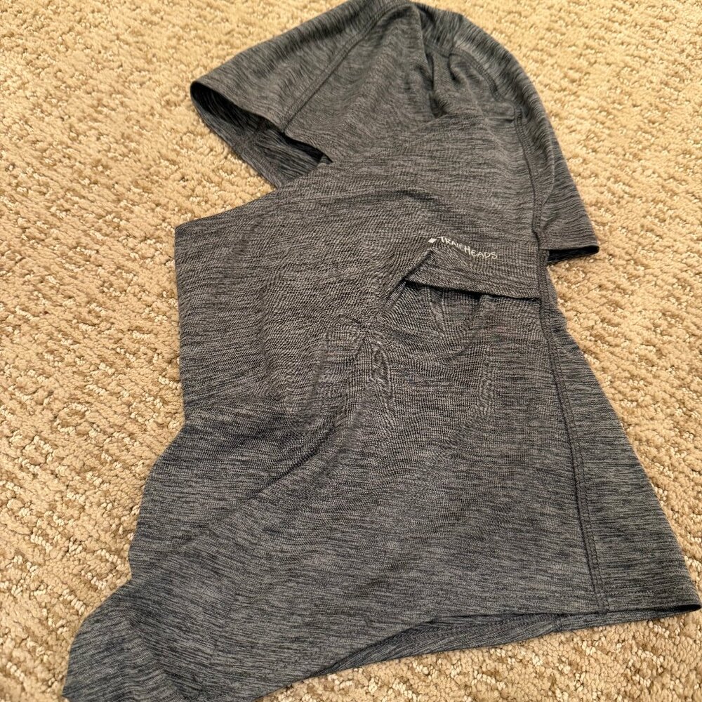 Trailheads Ponytail Balaclava | Heather Gray Winter Face Mask | Medium / Large